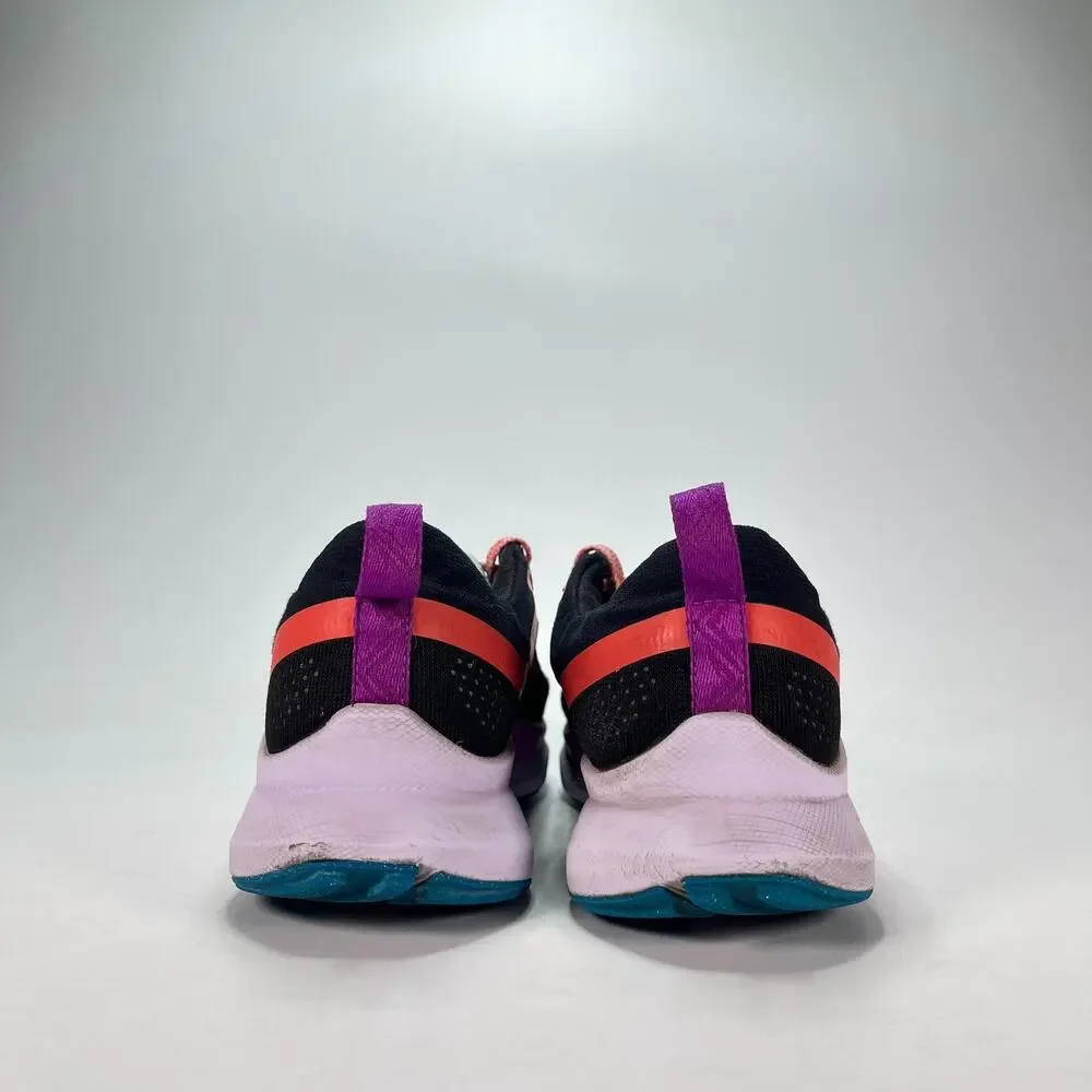 Nike React Pegasus 4 Black Magic Ember Trail Shoes DJ6158-003 Men's Size 9.5